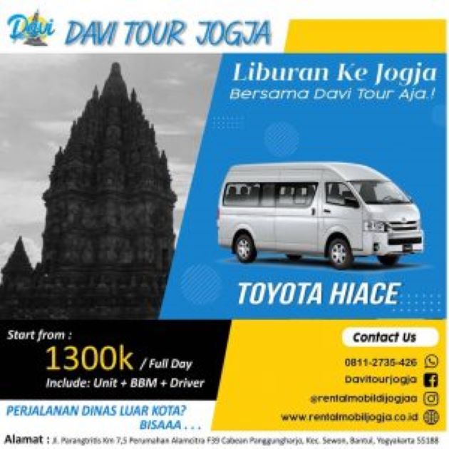 Davi Tour Jogja - Photo by Official Site