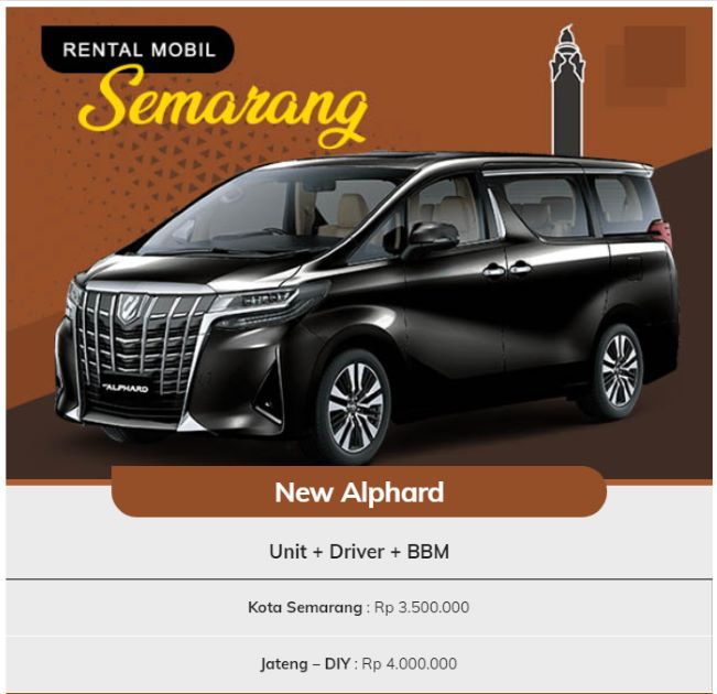 Abbabil Rent Car Sewa Alphard Semarang - Photo by Official Site